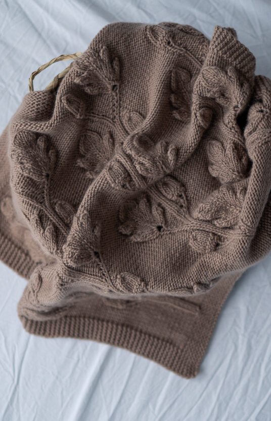 babyteppe strikkeoppskrift