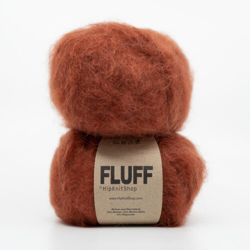 autumn red yarn