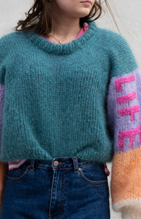 nybegynner strikk oppskrift