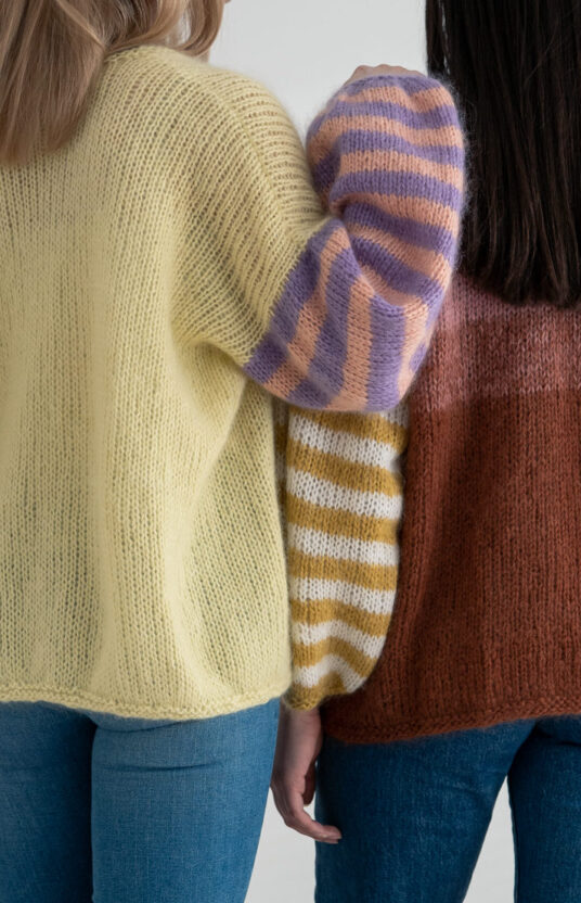 kule strikkejakker oppskrift