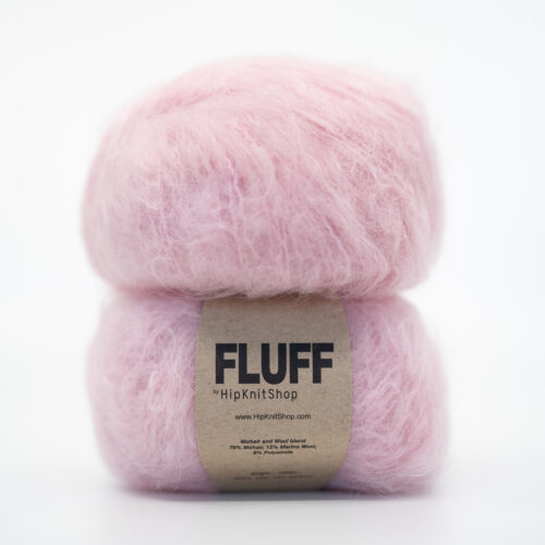 light pink mohair yarn