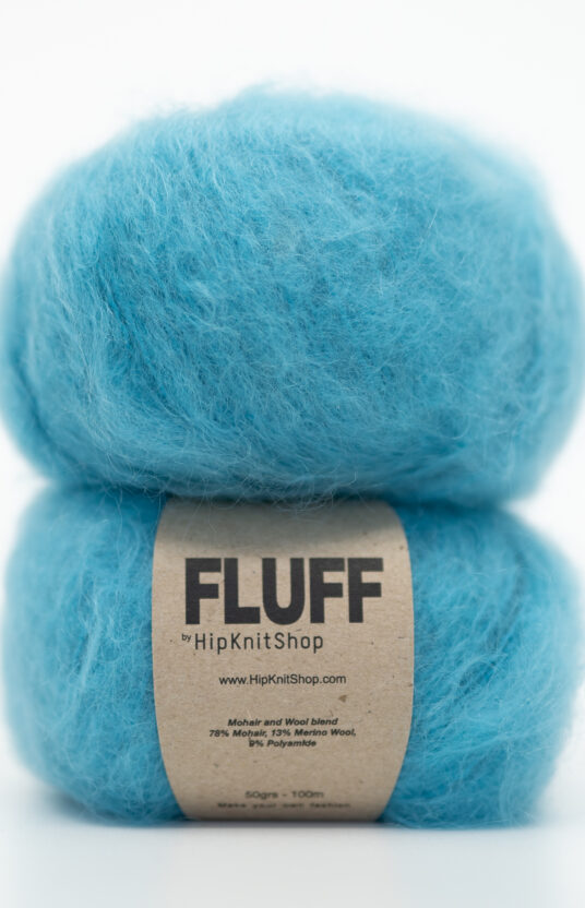 mint blue mohair yarn
