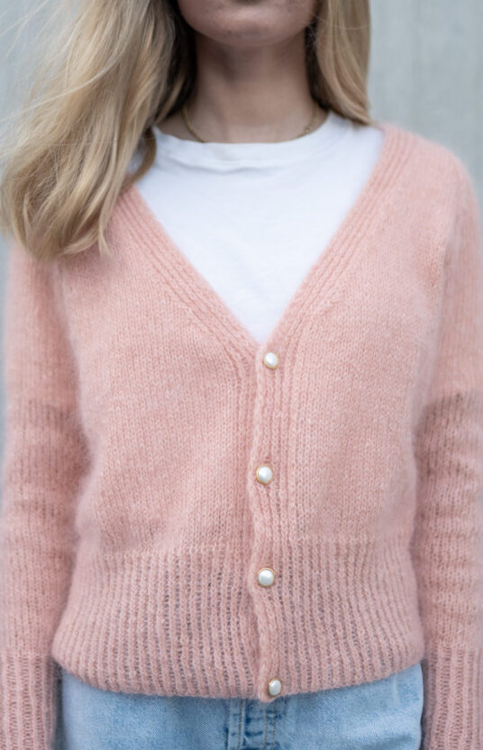 strikkejakke dame oppskrift