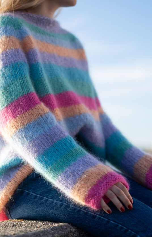 genser striper oppskrift