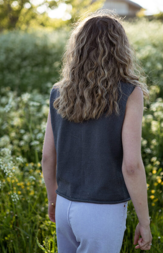 sommerstrikk topp til dame