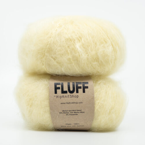 yellow mohair yarn