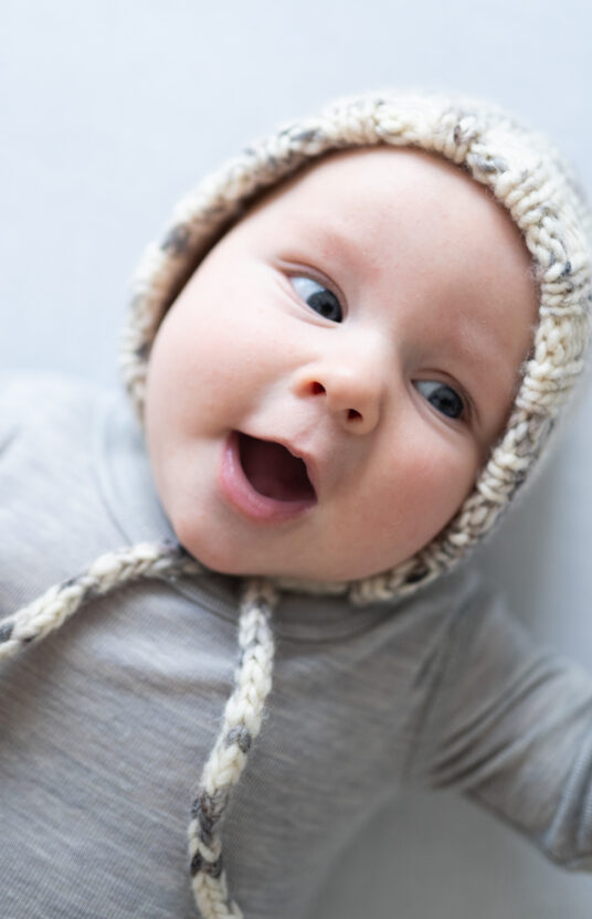 baby bonnet knit pattern