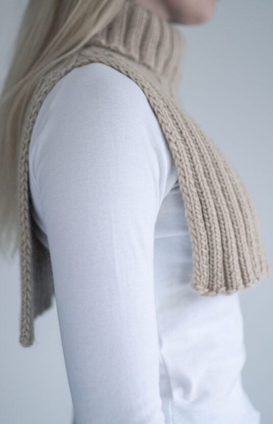 hals strikkeoppskrift