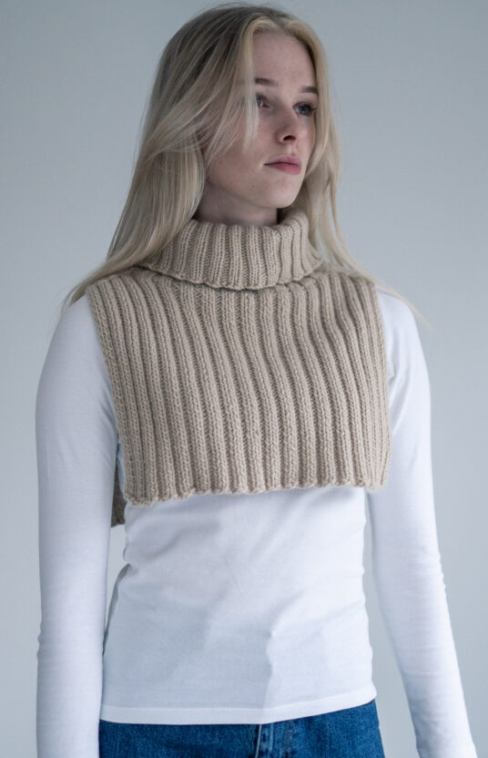 hals strikkeoppskrift