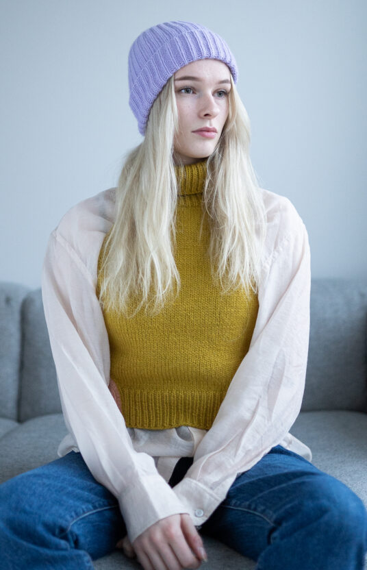 knitted hat women pattern