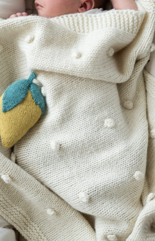 knitted baby blanket pattern