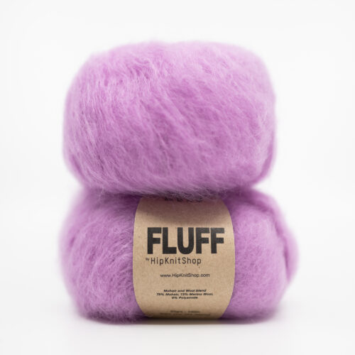 lilac mohair yarn