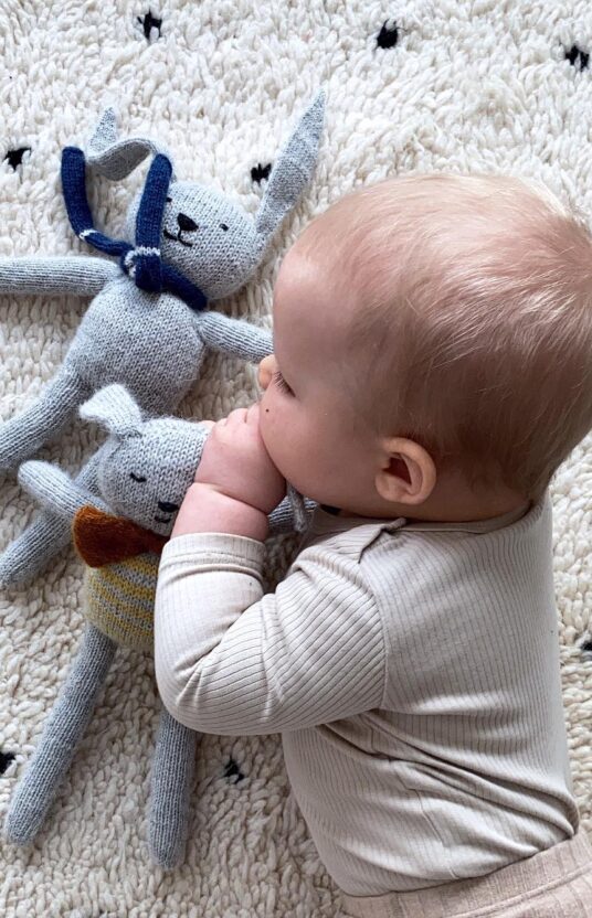 toy rabbit knitting pattern