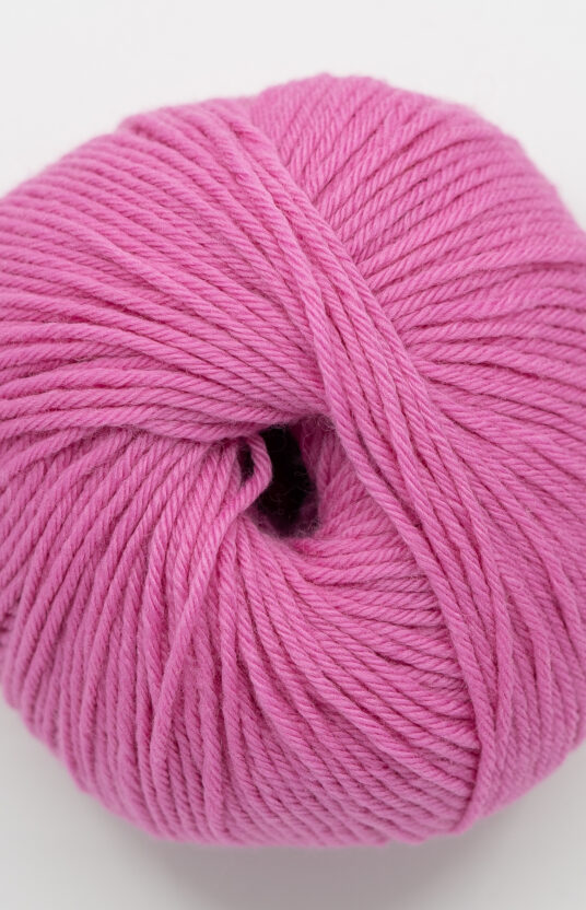 pink merino yarn