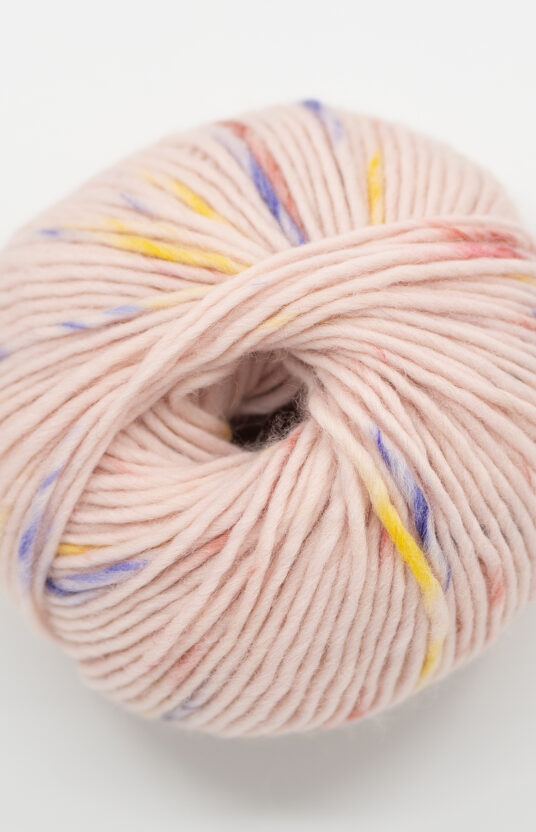 pink hand dyed yarn