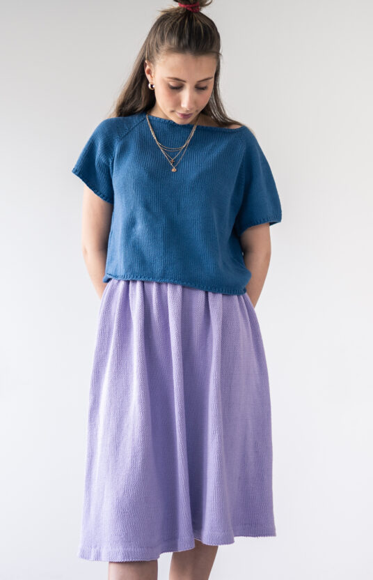 strikkeoppskrift enkel tskjorte