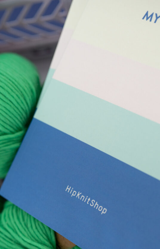 35580-Notebook-for-knitters-–-stripes-mint-pink-14 - HipKnitShop project book for knitters