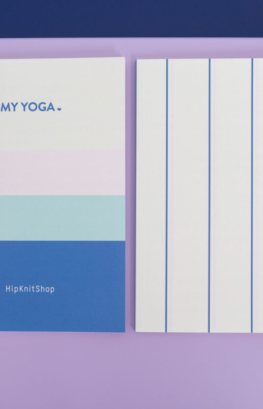 35580-Notebook-for-knitters-–-stripes-mint-pink-20 - HipKnitShop Notebook a5 cute