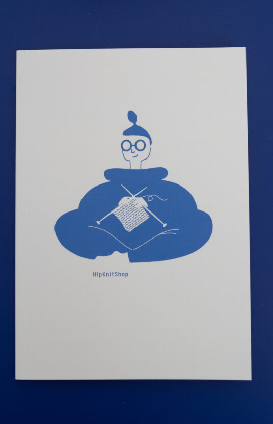 notebook with blank pages