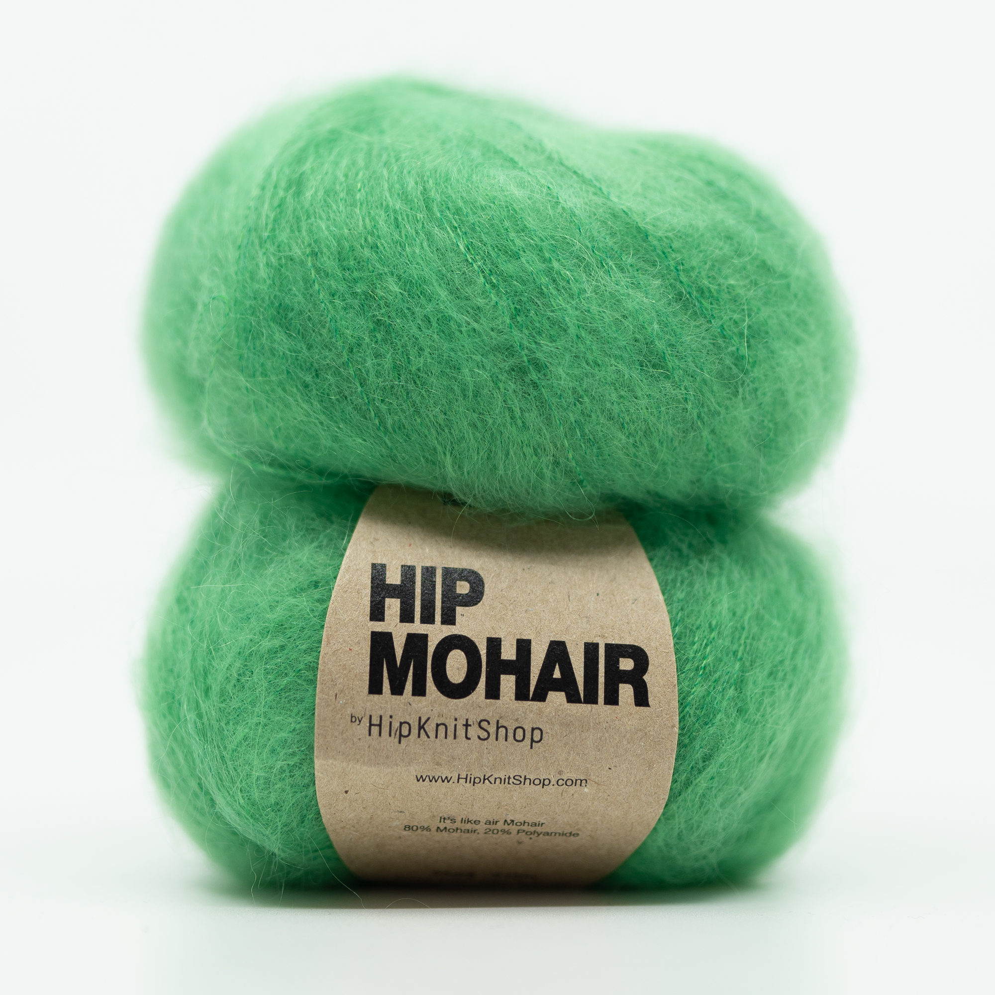 36066-Jelly-bean-green - HipKnitShop bright green mohair