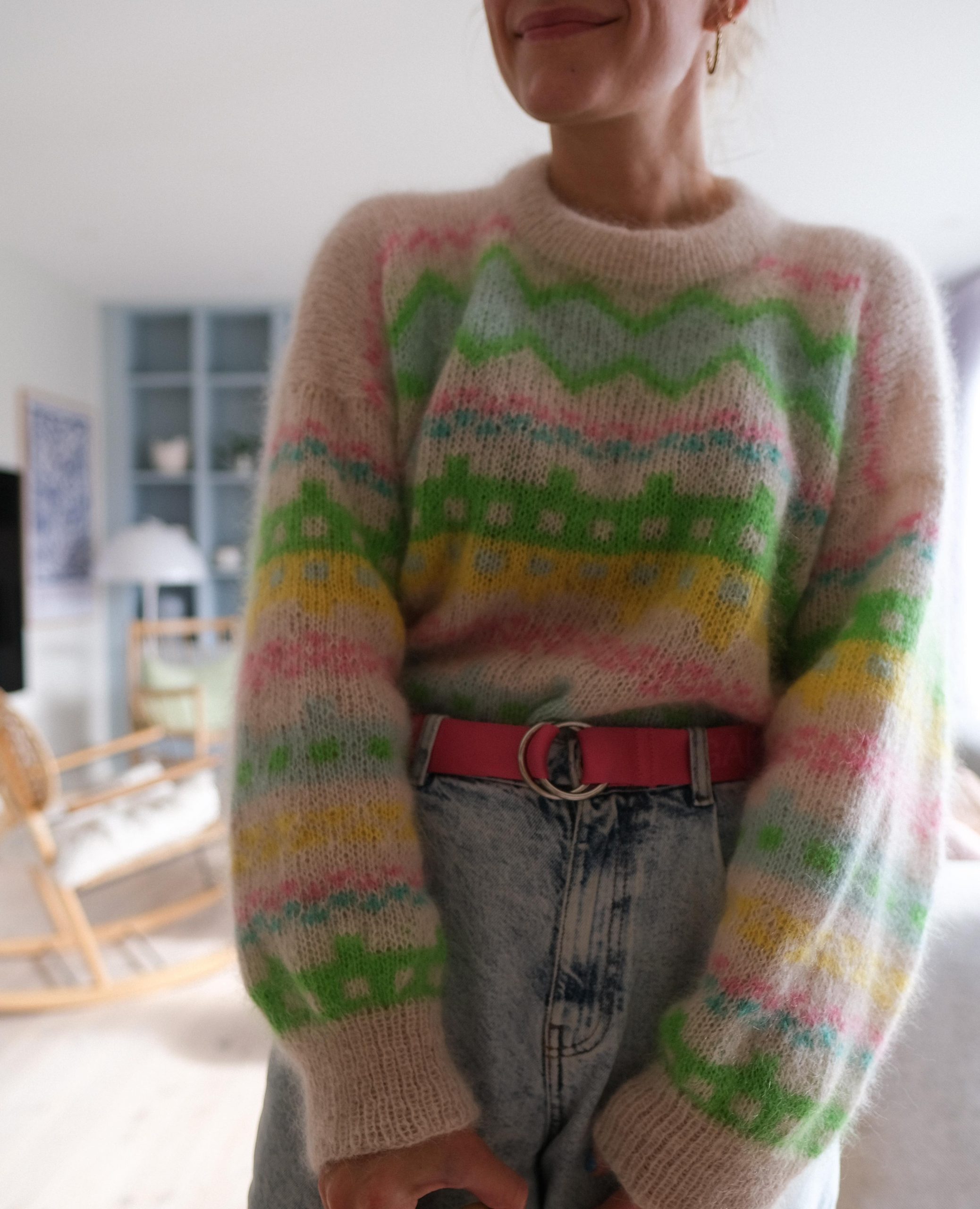 webshop colorful knitted sweaters pattern yarn