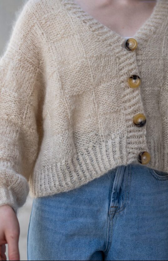 strikkejakke dame oppskrift