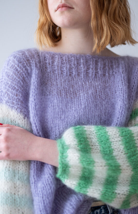 stripegenser dame oppskrift