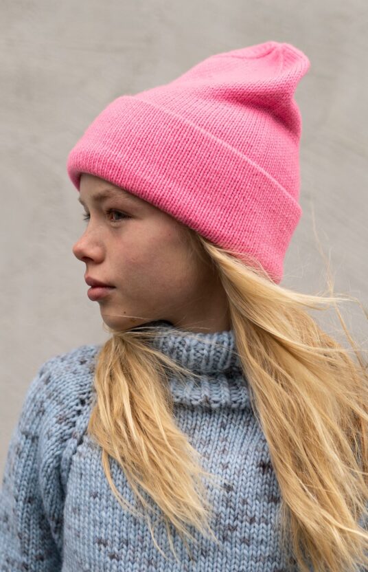 simple hat children knitting pattern