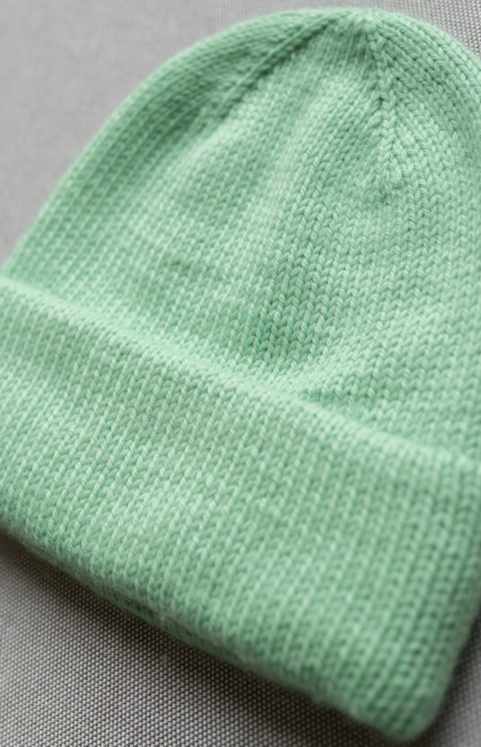 simple knitted hat for children