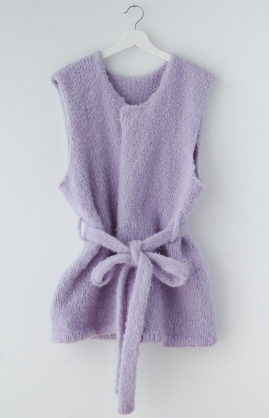 vest med belte dame oppskrift wild wool