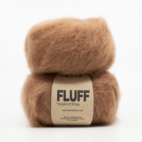 nougat brown mohair