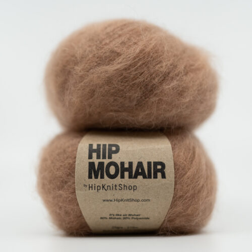 nut brown hip mohair