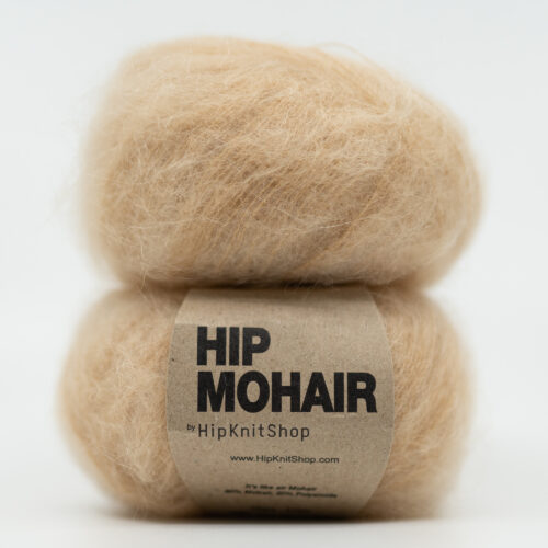 beige mohair yarn