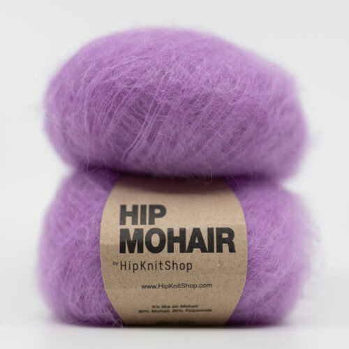 pink purple mohair yarn