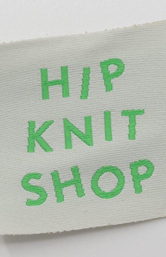 hipknitshop label