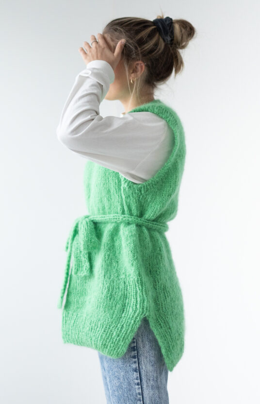 slipover mohair knitting pattern