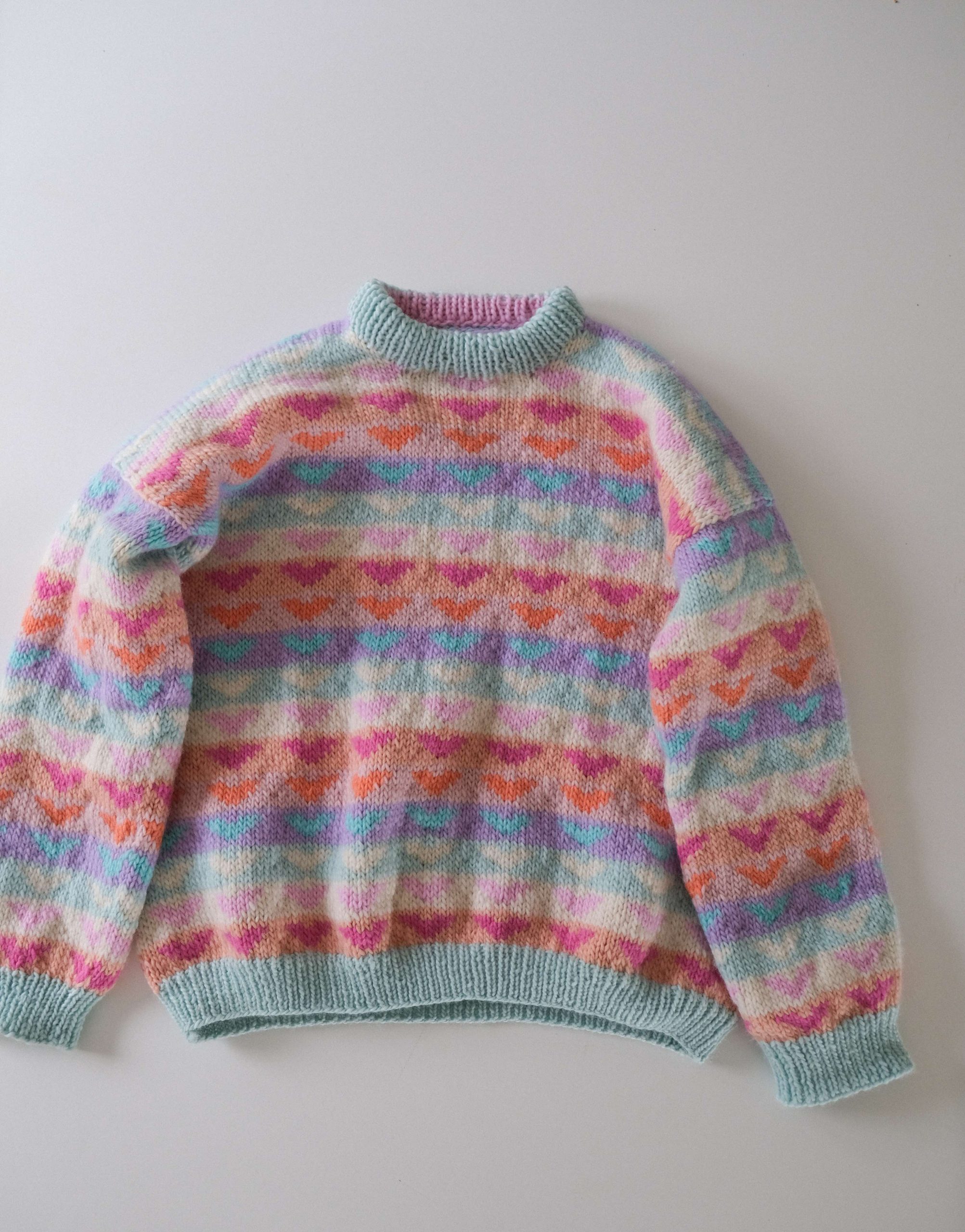 woolsweater women knitting pattern 