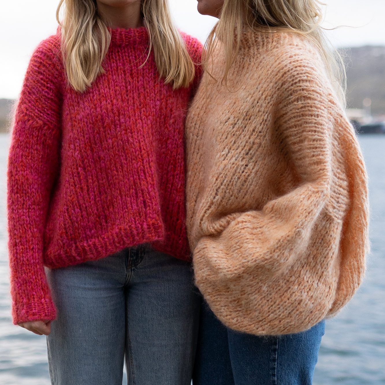 chunky mohair sweater knitting pattern webshop yarn online