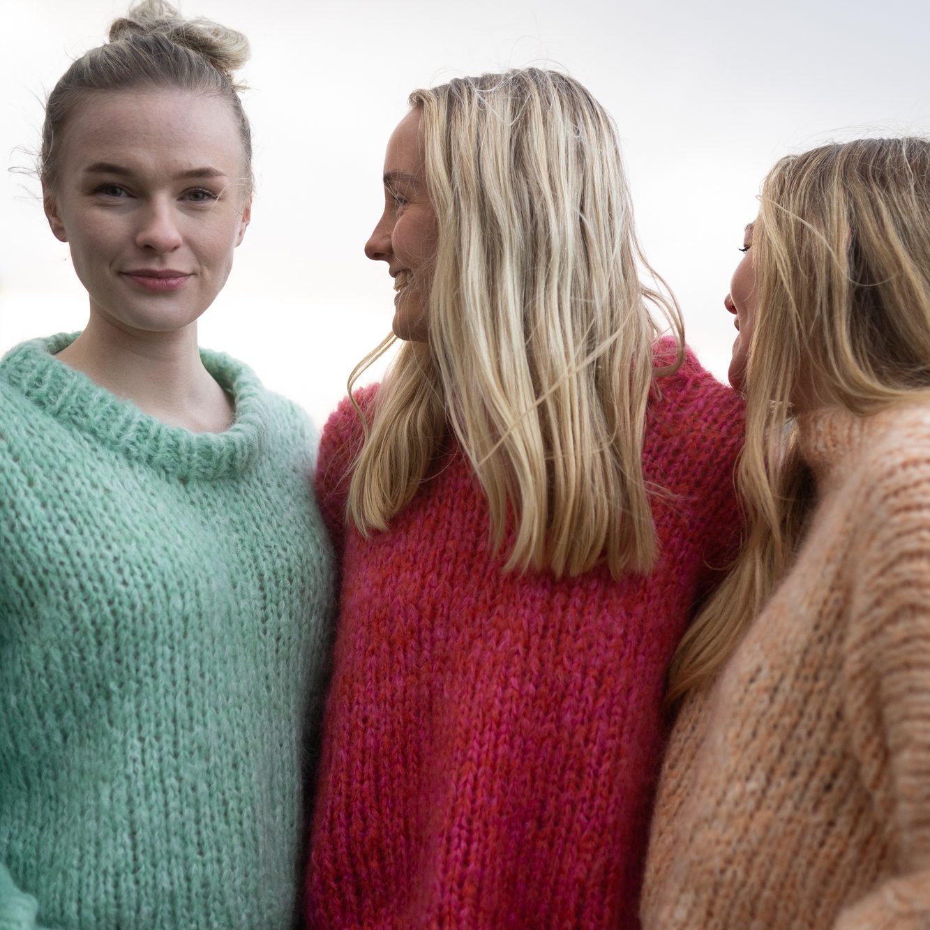 chunky mohair sweater knitting pattern webshop yarn online