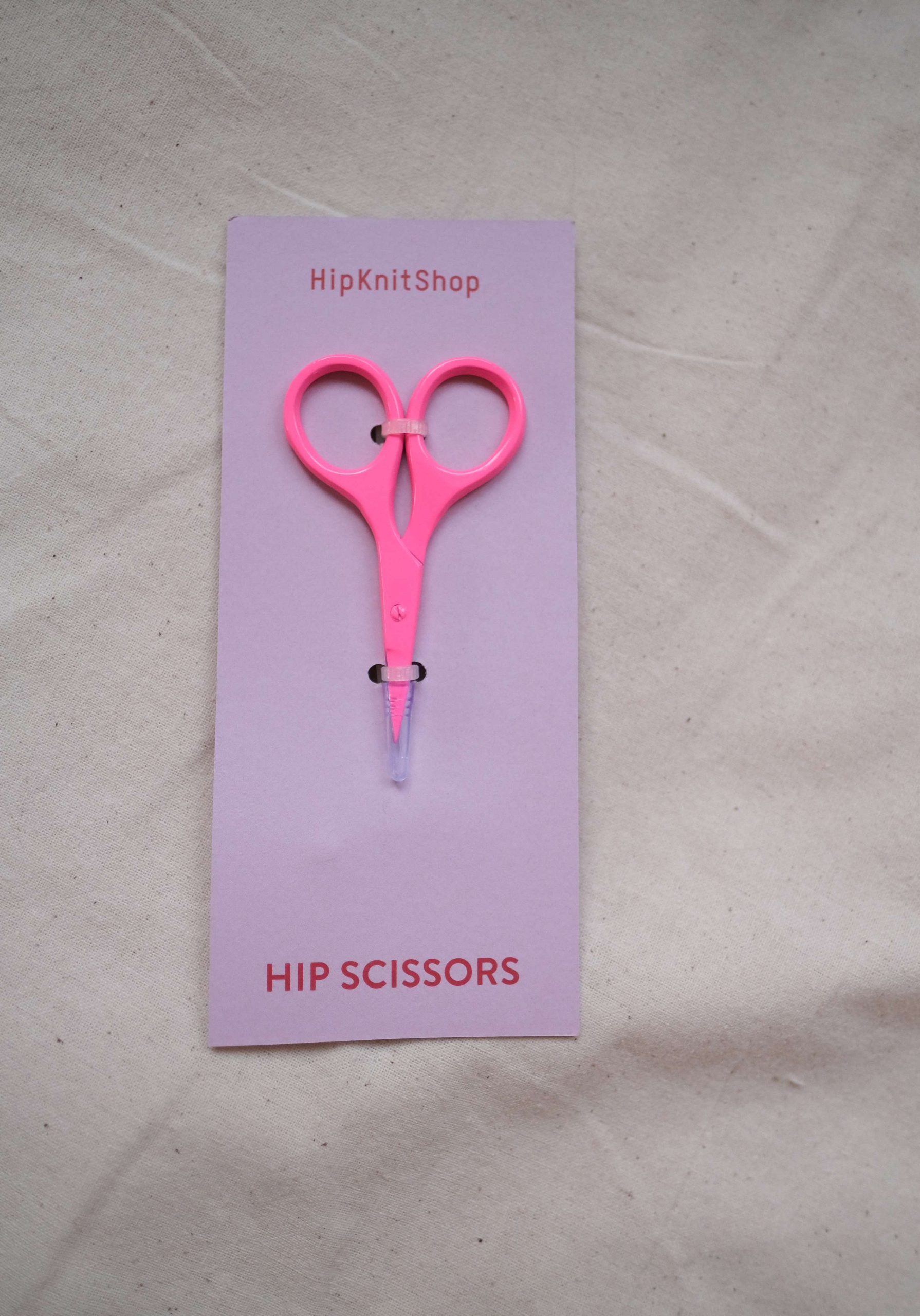 neon pink Knitting scissors in. Small scissors for knitting / craft / art / embroidery. Small scissors airplane webshop