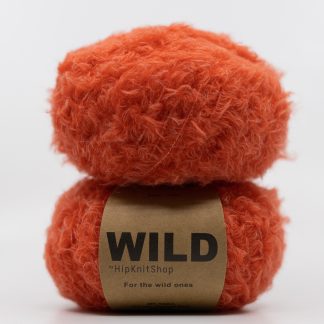 wild wool yarn red