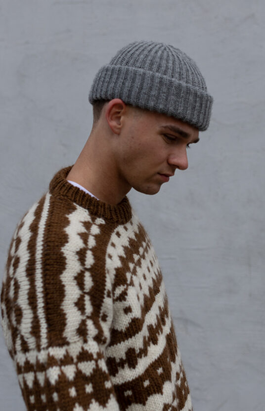 Pop lue herre garnpakke