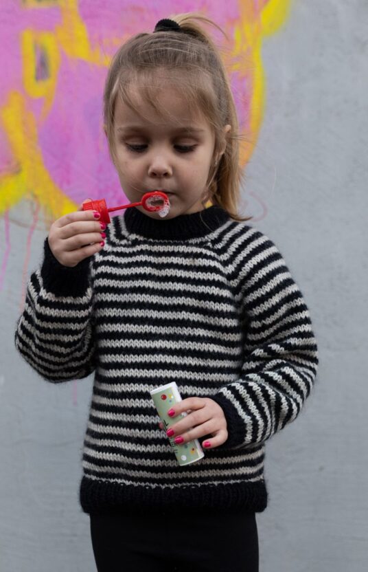 Magic genser striper garnpakke