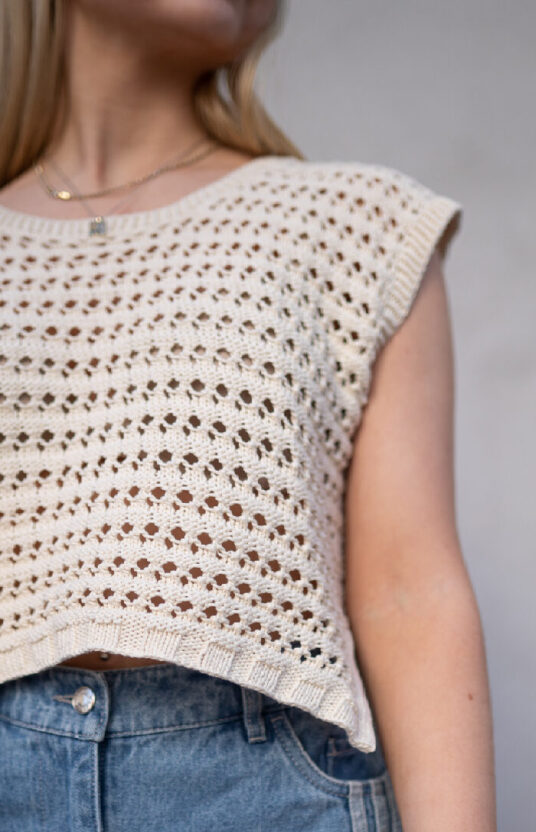 how to knit lace pattern step by step