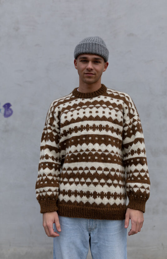 strikkegenser til herre oppskrift mønsterstrikk. strikk til menn