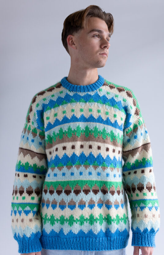 strikkegenser til herre oppskrift mønsterstrikk. strikk til menn