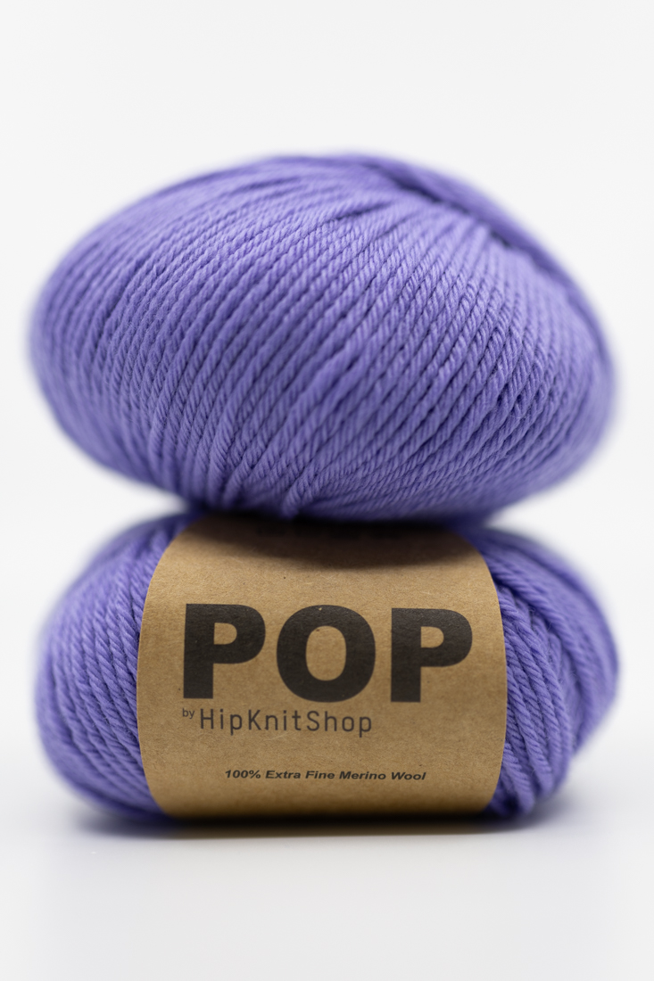 Pop Merino Purple paradise - HipKnitShop purple merino yarn. Soft merino rws. online shop yarn purple