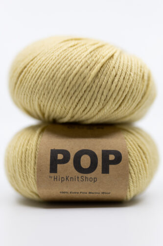 Dusty yellow / corn yellow merino yarn. Colorful yarn online store