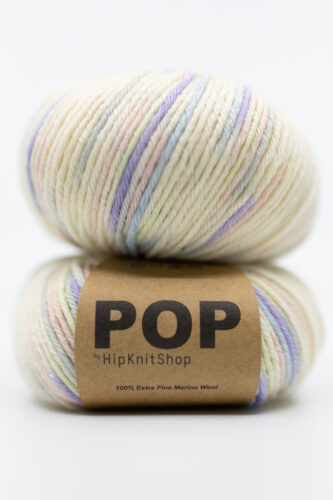 Hand-dyed merino yarn, natural with pastel colors. Hand-dyed yarn online store