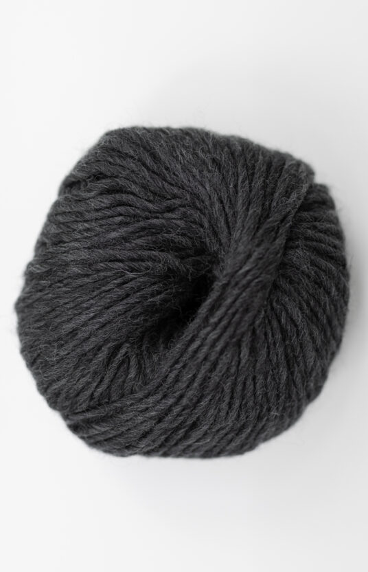 mørk grå garn tykke pinner garn nettbutikk strikk garn Hip Wool 100 % ullgarn strikkroppskrifter garn som er lett å strikke med